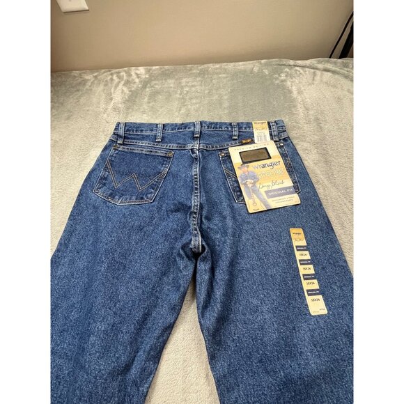 Wrangler George Strait Collection Mens 33x34.5 Jeans Original Fit Cowboy Cut - Picture 9 of 10